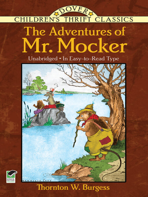 Title details for The Adventures of Mr. Mocker by Thornton Burgess - Available